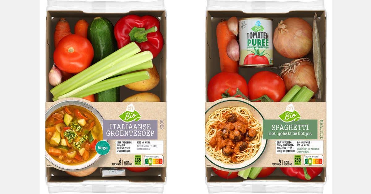 Albert Heijn introduceert biologische verspakketten