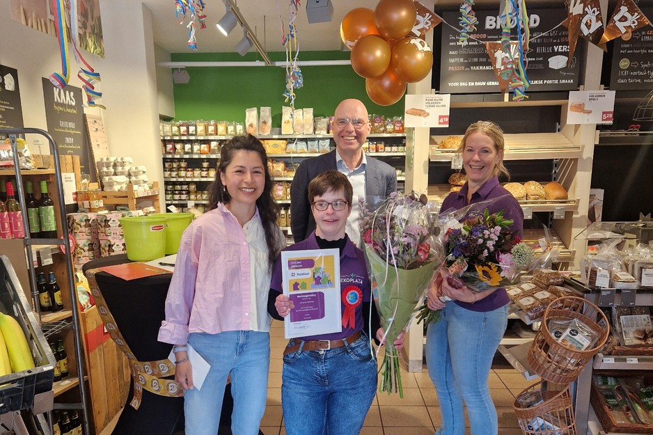 Gerjanne Wernsen 12,5 jaar in dienst bij Ekoplaza Barneveld