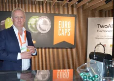 Edwin Wijnholds vertelt dat Euro Caps biologische koffiecups produceert voor een Scandinavische klant. 