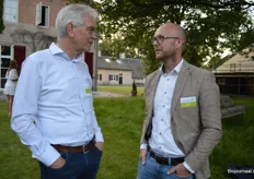 Edwin Paardekooper (Verbeek Bio Europe) en Guido Jacobs (Export Partner). 