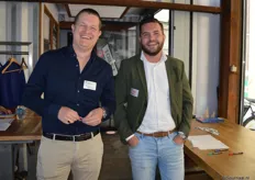 Marcel van Ringelesteijn van Fumico met Dennis van der Leeden (EWS-Group).