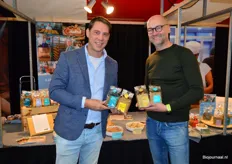 Erik Vermeer en Hugo Geurtse van Kari's Crackers.