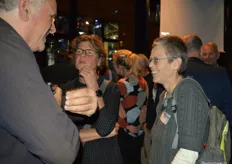Leen Janmaat (Louis Bolk Instituut) met Skal-medewerkers Erika Smale en Inge de Groot. 