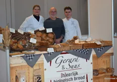 Een bijna-thuiswedstrijd dit keer voor Corianne Bos, Gerard Hardeman en Wesley van Eldik van de biologische bakkerij in Wijk en Aalburg. Vooral hun glutenvrije assortiment oogstte veel lof.