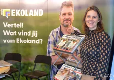 Anna Veltman, de nieuwe online-redacteur en coördinator bij Ekoland.