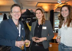 Monique Wichers Schreur (Agrio), Josina Hoetelmans (Skal biocontrole) en Tessa Ubels (Skal biocontrole). 