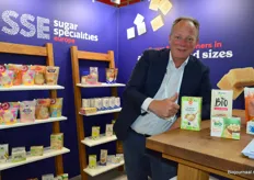Ruud Gomes van Sugar Specialties Europe bv met hun bioproducten