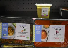 Met o.a. Bio groente soep en Bio tomaten soep.