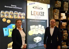 Jessica Alleblas en Bjorn van der Meijden van Hoppe Professional 'Lekker bio'
