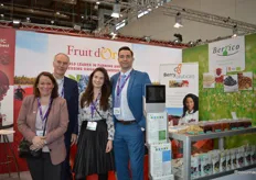 Bij Berrico/Fruit d'Or/Berryceuticals: Anne Létourneau, Bert-Jan Bakker, Fieke van Dijk en Roy Oostweegel.