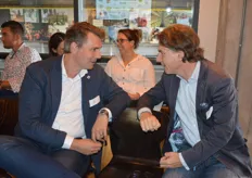 Mark Brons van Eosta met Maarten Bennis van Smpl.
