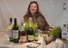 Denise Schloss van Denise's Choice bracht biologisch alcoholvrije wijnen van het Spaanse merk Vendôme mee naar de beurs. 
