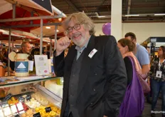 Ook culinair journalist Felix Wilbrink (De Telegraaf) was aanwezig op de beurs.