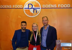 Your partner in organics! Oswel Pereira, Nicky van Hee en Ruben Elebaut van DFI Doens Food.