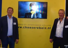 Pieter Bogaard en Ko van Beek van Intercheese. Sinds kort ook in de markt actief met bio kazen.