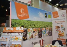 Landgarten (niet te verwarren met Landgard) is een Duitse leverancier van noten en zuidvruchten. Bio-producten in handig snackformaat is waar dit bedrijf voor staat.