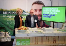 Ook gemeente Dronten was aanwezig op de bio-beurs om bedrijven richting Dronten te krijgen.