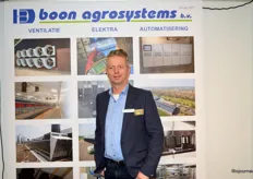Ook nieuw op de beurs was Bert Koudijs van Boon Agrosystems. Zij zijn gespecialiseerd in ventilatie- en elektrasystemen voor de intensieve veehouderij en dus ook voor biologische bedrijven interessant!
