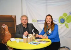Wim Thomassen en Janneke Duerink van Biomeerwaarde Ei.