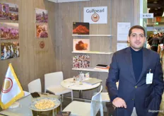 Faraz Karimi van Gulfpearl. Importeert pistache en safran uit Iran en Afghanistan. 