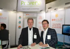 Alfred van Zeist en Tony Eysermans van Provera. Verschillende producten voor de verzorging van het lichaam. 