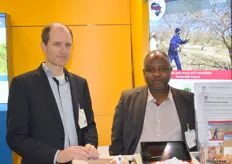 Martijn Bergkamp en Elemam Musa Elemam van Foga gum. Produceert acacia in Sudan, acacia wordt verwerkt in een brede range aan producten. 
