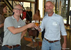 Michaël Wilde van Bionext en Marco Molier van BioCore.