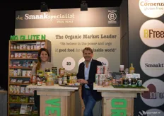 Anneloes Hoorneman en Pieter Dirven presenteerden de nieuwe producten van de Smaakspecialist. 