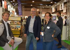 Ron Lenferink (De Groene Weg) en Jan Groen (Green Organics) in gesprek met Loes Mertens van Bio Wallonië. 